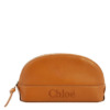 Pouch Da Cô Gái Chloe Caramel Chính Hãng