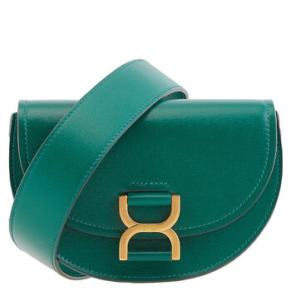 Túi Xách Chéo Mini Marcie Flap Da Bò Emerald Chính Hãng Chloe