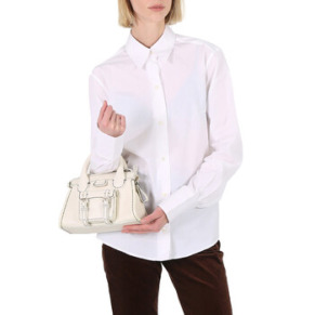 Chloe Ladies White Edith Top Handle Bag