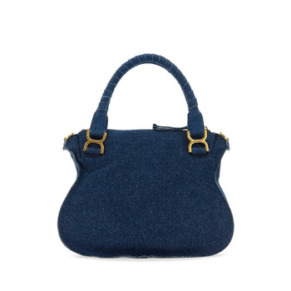 Chloe Marcie Denim Woman Handbag