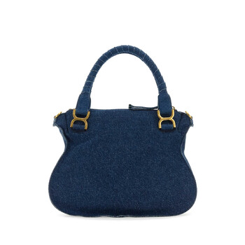 Chloe Marcie Denim Woman Handbag