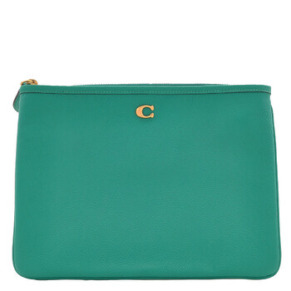 Túi xách Coach Laether Pouch 28 chính hãng