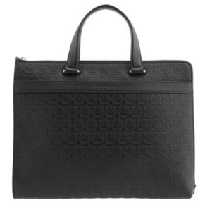 Túi công sở Ferragamo Gancini màu đen chính hãng