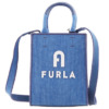 Túi xách mini Furla Blu Jay Denim chính hãng