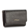 Ví nữ Furla tri fold da Babylon màu Onyx