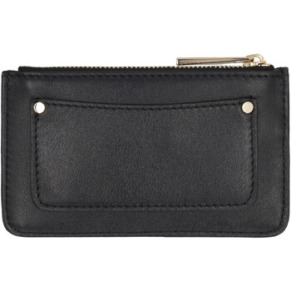 Jimmy Choo Black Leather Nancy Coin Purse