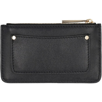 Jimmy Choo Black Leather Nancy Coin Purse