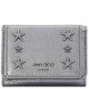 Ví da nữ Jimmy Choo Nemo da thật có ngôi sao gập ba