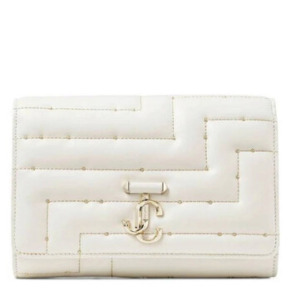 Túi Clutch Da Jimmy Choo Varenne Nạm Đá Crystal Chính Hãng