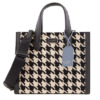 Túi xách Kate Spade Manhattan Houndstooth Chenille Đen Đa Năng Nhỏ