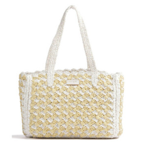 Túi xách Kate Spade Raffia sọc thời trang