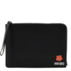 Túi Xách Clutch Kèm Khóa In Logo Kenzo Chính Hãng