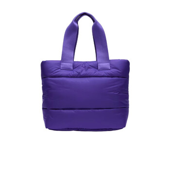 Lacoste Women Puffy Croc Quilted Tote