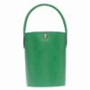 Túi xách da bucket Longchamp Epure S màu xanh