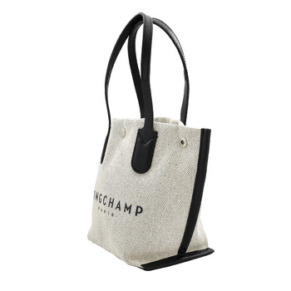 Longchamp Essential XS Canvas Tote Bag In Ecru