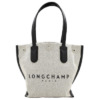 Túi Tote Canvas Nhỏ Longchamp Essential Màu Ecru