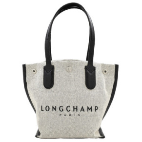 Túi Tote Canvas Nhỏ Longchamp Essential Màu Ecru