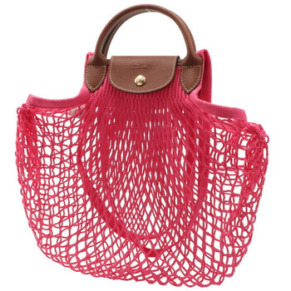 Longchamp Le Pliage L Filet Mesh Shoulder Bag