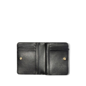 Marc Jacobs Black The Mini Compact J Marc Wallet