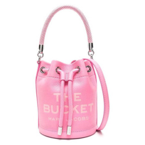 Túi xách mini bucket da màu hồng cánh sen chính hãng Marc Jacobs