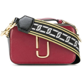 Túi Máy Ảnh Marc Jacobs Snapshot Đỏ Xám