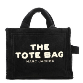 Túi Tote Terry Size Trung Màu Đen Chính Hãng Marc Jacobs