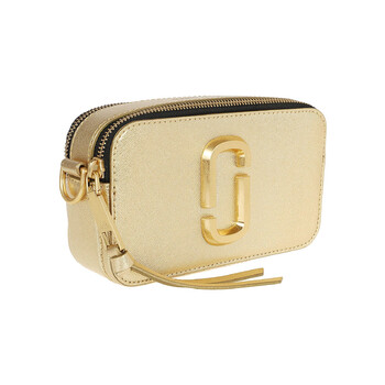 Marc Jacobs The Metallic Snapshot Crossbody Bag