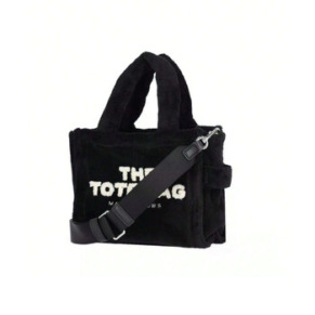 Marc Jacobs The Small Terry Tote Bag In Black