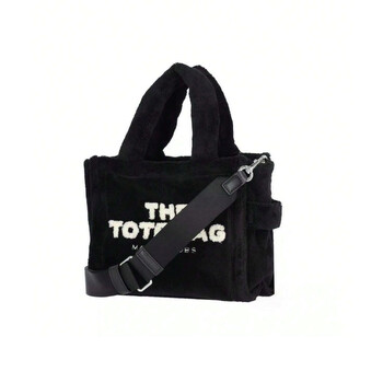 Marc Jacobs The Small Terry Tote Bag In Black