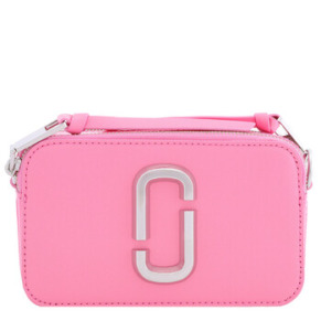 Túi đeo chéo da chính hãng Marc Jacobs The Snapshot màu hồng phấn