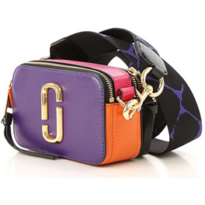 Marc Jacobs The Snapshot Small Camera Bag- Violet Multi