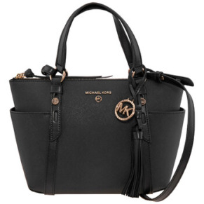 Túi xách da nhỏ màu đen Michael Kors Nomad chính hãng