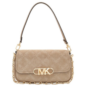 Túi xách da lộn Michael Kors Parker Empire logo nổi bật cho nữ
