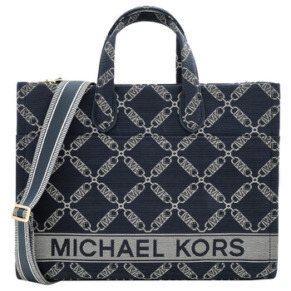 Túi xách Michael Kors Gigi lớn Empire Logo Jacquard chính hãng