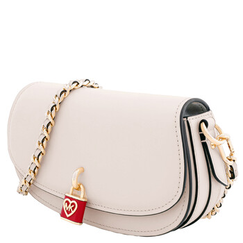 Michael Kors Michael Michael Kors Mila Leather Logo Shoulder Bag