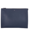 Bìa da Montblanc Meisterstück Soft Grain màu xanh chính hãng