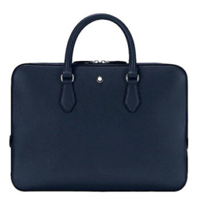 Bìa tài liệu da mỏng Montblanc Ink Blue Sartorial chính hãng