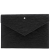Ví Montblanc Meisterstück 4810 Envelope da đen chính hãng