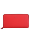 Ví Montblanc Red Sartorial 12 thẻ Zip Around chính hãng