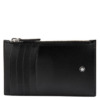 Ví Montblanc Meisterstück Pocket 5cc có zipper Màu đen chính hãng