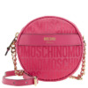 Túi đeo chéo Moschino Fantasy Print Fucsia Logo Toàn Bộ