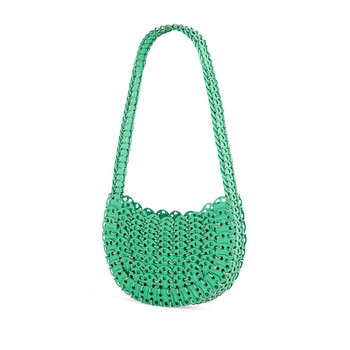 Paco Rabanne Bright Green 1969 Moon Shoulder Bag