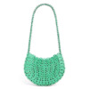 Túi đeo vai Moon Bright Green 1969 chính hãng Paco Rabanne