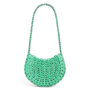 Túi đeo vai Moon Bright Green 1969 chính hãng Paco Rabanne