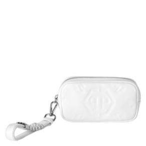 Túi xách mini cầm tay monogram Philipp Plein embossed chính hãng