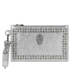 Túi Clutch Da Faux Đính Đá Swarovski Philipp Plein