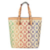 Túi Xách Shopper Raffia Thêu Monogram Chính Hãng Philipp Plein