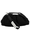 Túi Clutch Satin Pillow Philipp Plein Màu Đen Chính Hãng