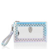 Túi Clutch Trong Suốt Có Đinh Tán Philipp Plein Kèm Dây Đeo