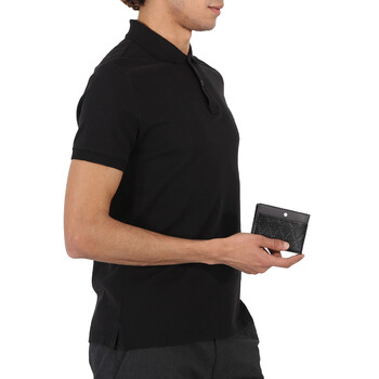 Picasso And Co Two-Tone Leather Wallet- Black/Grey